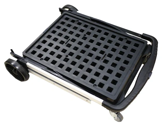 Double Decker Foldable Cart Portable Market Folding Trolley Collapsible Shopping Cart With Storage Crate,Double Decker Foldable Cart Portable Market Folding Trolley Collapsible Shopping Cart With Storage Crate,DAILY UP FURNITURE-The professional supplier of School Furniture, Office Furniture, Home Furnirure