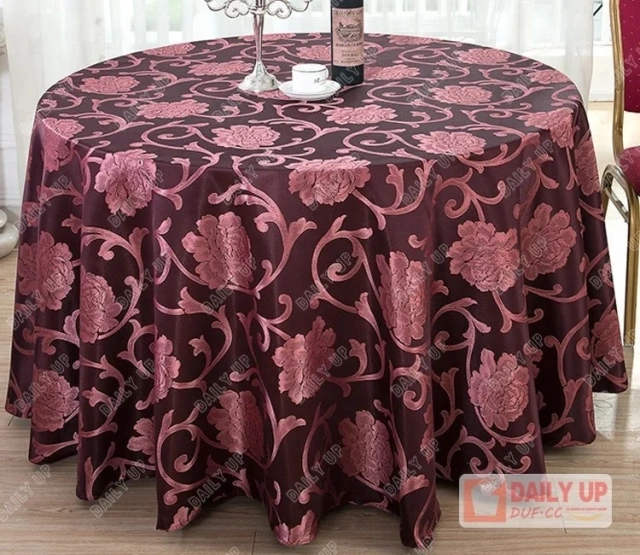 Retardant Desk Cloth 100% Polyester Plain Table Cover Oilproof Jacquard Banquet Wedding Table Cloth for Party Hall,Retardant Desk Cloth 100% Polyester Plain Table Cover Oilproof Jacquard Banquet Wedding Table Cloth for Party Hall,DAILY UP FURNITURE-The professional supplier of School Furniture, Office Furniture, Home Furnirure