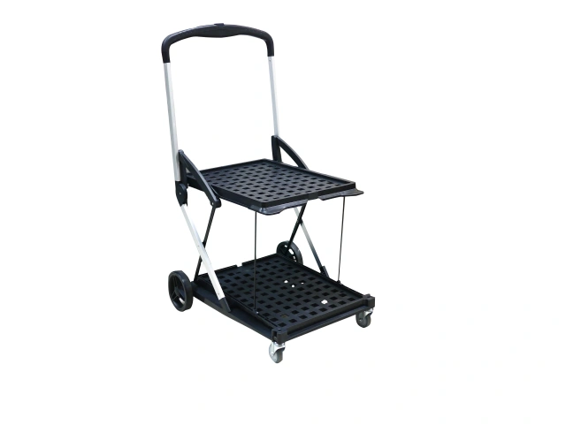 Double Decker Foldable Cart Portable Market Folding Trolley Collapsible Shopping Cart With Storage Crate,Double Decker Foldable Cart Portable Market Folding Trolley Collapsible Shopping Cart With Storage Crate,DAILY UP FURNITURE-The professional supplier of School Furniture, Office Furniture, Home Furnirure