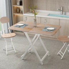 Simple Restaurant Folding Dining table and chair Outdoor Round Tables And Chairs Set,Simple Restaurant Folding Dining table and chair Outdoor Round Tables And Chairs Set,DAILY UP FURNITURE-The professional supplier of School Furniture, Office Furniture, Home Furnirure