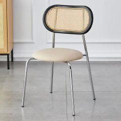 metal frame leisure dining chairs modern restaurant coffee chair wicker rattan cane back dining chair,metal frame leisure dining chairs modern restaurant coffee chair wicker rattan cane back dining chair,DAILY UP FURNITURE-The professional supplier of School Furniture, Office Furniture, Home Furnirure