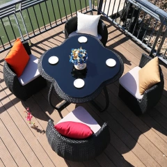 Popular outdoor rattan table chair patio table and chair sets with umbrella,Popular outdoor rattan table chair patio table and chair sets with umbrella,DAILY UP FURNITURE-The professional supplier of School Furniture, Office Furniture, Home Furnirure