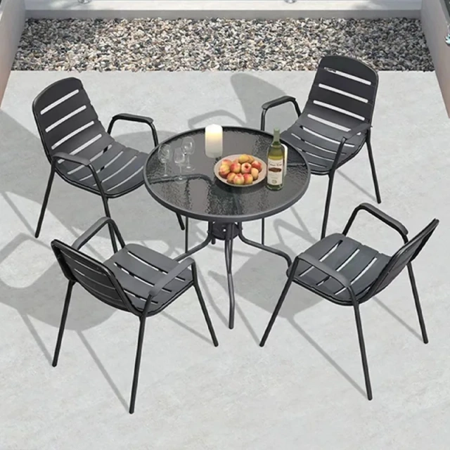 Outdoor balcony table and chair wrought iron leisure chair Garden dining table and chairs,Outdoor balcony table and chair wrought iron leisure chair Garden dining table and chairs,DAILY UP FURNITURE-The professional supplier of School Furniture, Office Furniture, Home Furnirure