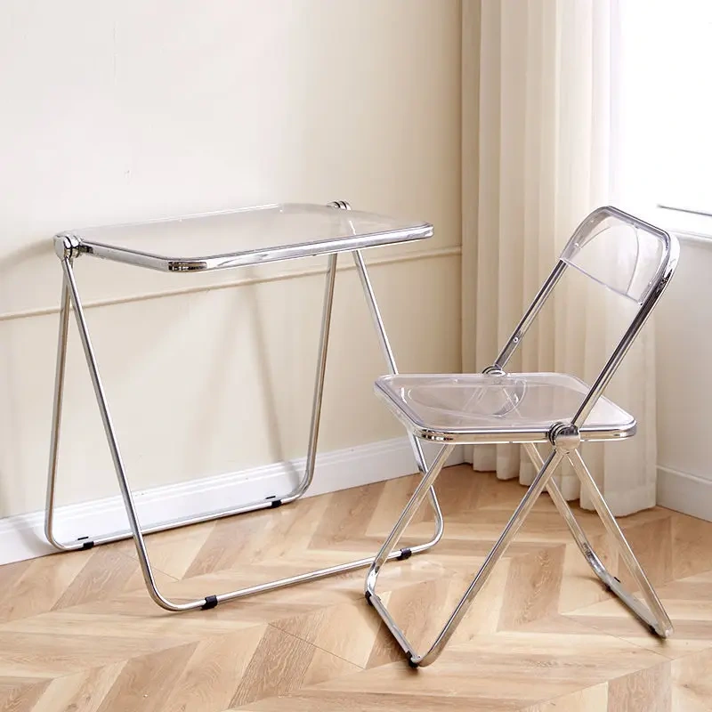 Home Metal Frame Transparent Acrylic Folding Table Computer desk Single dining table,Home Metal Frame Transparent Acrylic Folding Table Computer desk Single dining table,DAILY UP FURNITURE-The professional supplier of School Furniture, Office Furniture, Home Furnirure