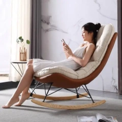 Solid Wood Leg Metal Frame Living Room rocking chair with cushion Leisure rocking Chair,Solid Wood Leg Metal Frame Living Room rocking chair with cushion Leisure rocking Chair,DAILY UP FURNITURE-The professional supplier of School Furniture, Office Furniture, Home Furnirure