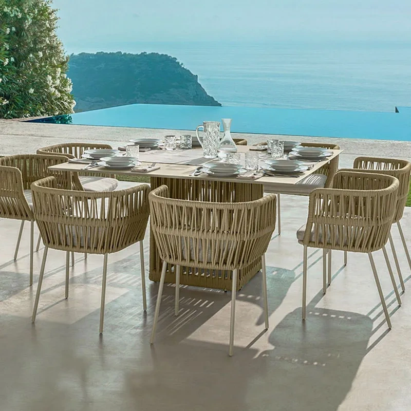 outdoor courtyard dinner chair patio leisure chair chair made by rope,outdoor courtyard dinner chair patio leisure chair chair made by rope,DAILY UP FURNITURE-The professional supplier of School Furniture, Office Furniture, Home Furnirure