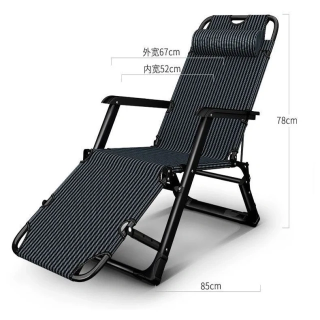 Beach Chair Patio Chairs Outdoor Folding Metal  Beach Recline Lounge Chairs with pillow,Beach Chair Patio Chairs Outdoor Folding Metal  Beach Recline Lounge Chairs with pillow,DAILY UP FURNITURE-The professional supplier of School Furniture, Office Furniture, Home Furnirure