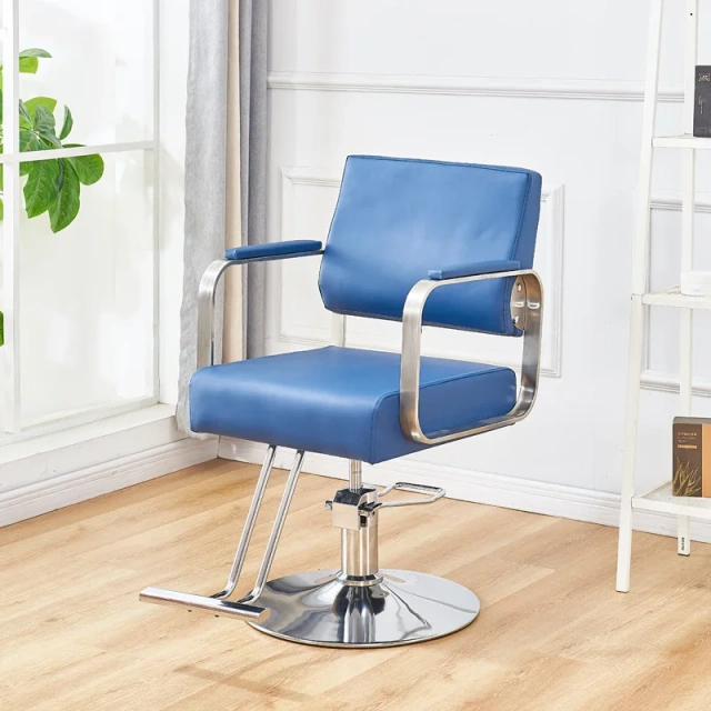 Blue barber chairs salon hair equipment barbers chairs with armrest adjustable height Rotating barber chair,Blue barber chairs salon hair equipment barbers chairs with armrest adjustable height Rotating barber chair,DAILY UP FURNITURE-The professional supplier of School Furniture, Office Furniture, Home Furnirure