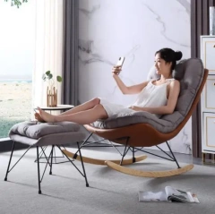 Solid Wood Leg Metal Frame Living Room rocking chair with cushion Leisure rocking Chair,Solid Wood Leg Metal Frame Living Room rocking chair with cushion Leisure rocking Chair,DAILY UP FURNITURE-The professional supplier of School Furniture, Office Furniture, Home Furnirure