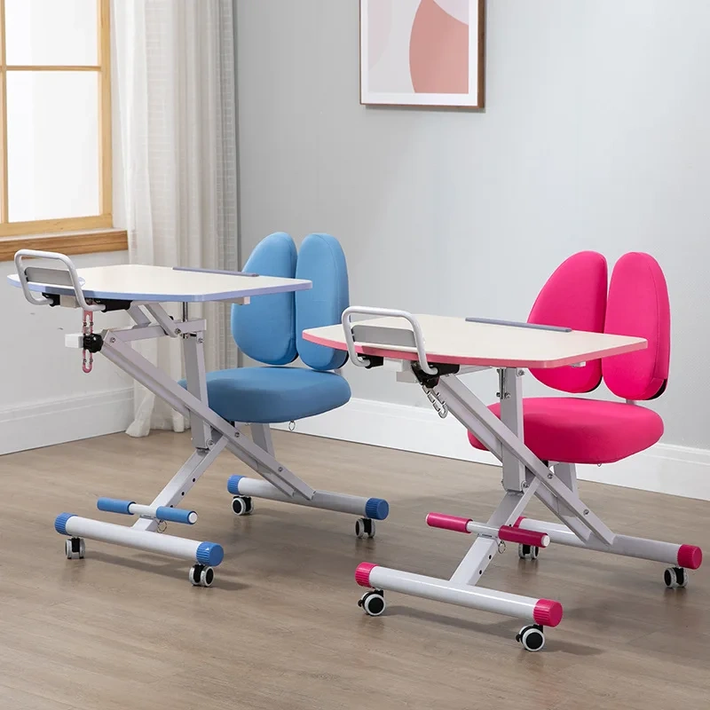 New design kids study table and chair set adjustable design folding children's desk,New design kids study table and chair set adjustable design folding children's desk,DAILY UP FURNITURE-The professional supplier of School Furniture, Office Furniture, Home Furnirure