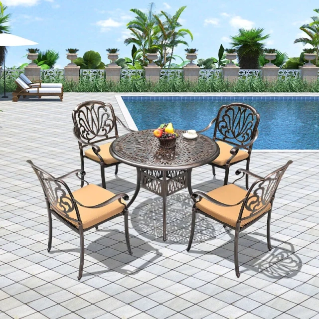 Outdoor furniture  patio sets wrought iron aluminum table and chairs,Outdoor furniture  patio sets wrought iron aluminum table and chairs,DAILY UP FURNITURE-The professional supplier of School Furniture, Office Furniture, Home Furnirure