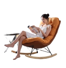 Solid Wood Leg Metal Frame Living Room rocking chair with cushion Leisure rocking Chair,Solid Wood Leg Metal Frame Living Room rocking chair with cushion Leisure rocking Chair,DAILY UP FURNITURE-The professional supplier of School Furniture, Office Furniture, Home Furnirure
