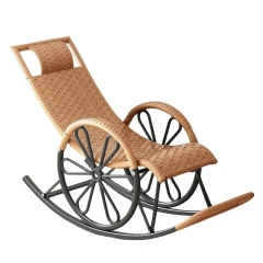 Plastic Rattan Rocking Chair Relax Leisure Chair Lounge Chair with metal frame,Plastic Rattan Rocking Chair Relax Leisure Chair Lounge Chair with metal frame,DAILY UP FURNITURE-The professional supplier of School Furniture, Office Furniture, Home Furnirure