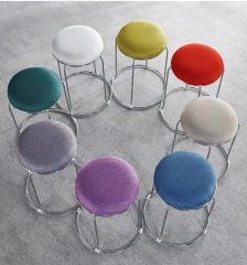 Muti-color luxury nordic round gold metal modern stackable dining stool chair metal living room chairs,Muti-color luxury nordic round gold metal modern stackable dining stool chair metal living room chairs,DAILY UP FURNITURE-The professional supplier of School Furniture, Office Furniture, Home Furnirure