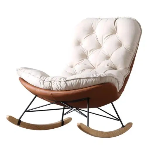 Solid Wood Leg Metal Frame Living Room rocking chair with cushion Leisure rocking Chair,Solid Wood Leg Metal Frame Living Room rocking chair with cushion Leisure rocking Chair,DAILY UP FURNITURE-The professional supplier of School Furniture, Office Furniture, Home Furnirure
