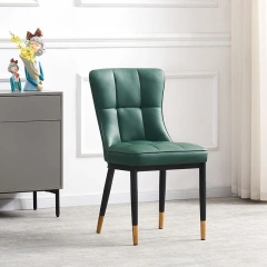 Colorful luxury PU leather with four legs high backrest dining chair home chair,Colorful luxury PU leather with four legs high backrest dining chair home chair,DAILY UP FURNITURE-The professional supplier of School Furniture, Office Furniture, Home Furnirure