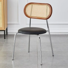 metal frame leisure dining chairs modern restaurant coffee chair wicker rattan cane back dining chair,metal frame leisure dining chairs modern restaurant coffee chair wicker rattan cane back dining chair,DAILY UP FURNITURE-The professional supplier of School Furniture, Office Furniture, Home Furnirure