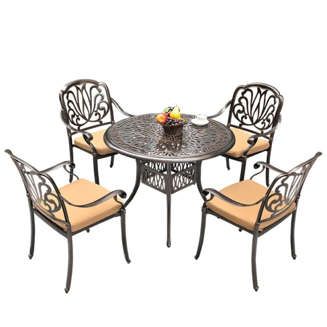 Outdoor furniture  patio sets wrought iron aluminum table and chairs,Outdoor furniture  patio sets wrought iron aluminum table and chairs,DAILY UP FURNITURE-The professional supplier of School Furniture, Office Furniture, Home Furnirure