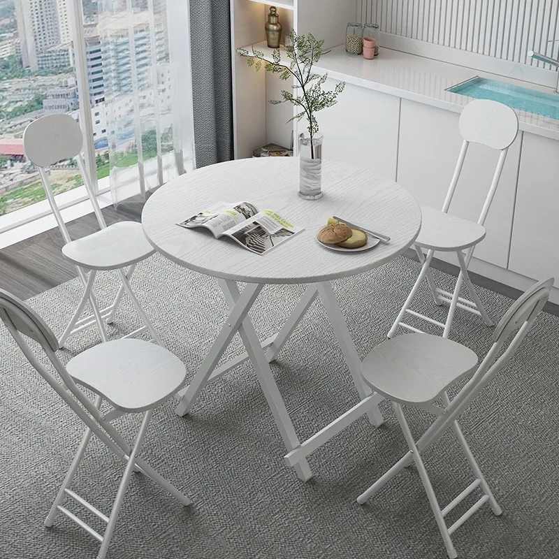 Simple Restaurant Folding Dining table and chair Outdoor Round Tables And Chairs Set,Simple Restaurant Folding Dining table and chair Outdoor Round Tables And Chairs Set,DAILY UP FURNITURE-The professional supplier of School Furniture, Office Furniture, Home Furnirure