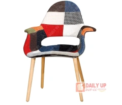Wholesale Beautiful Fabric Dining Chair with Wood Leg Modern Garden Bedroom Chair for Sale,Wholesale Beautiful Fabric Dining Chair with Wood Leg Modern Garden Bedroom Chair for Sale,DAILY UP FURNITURE-The professional supplier of School Furniture, Office Furniture, Home Furnirure