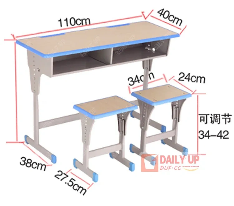 School 2 People Desk And Bench Wooden Primary School Tables and Chairs University Furniture,School 2 People Desk And Bench Wooden Primary School Tables and Chairs University Furniture,DAILY UP FURNITURE-The professional supplier of School Furniture, Office Furniture, Home Furnirure
