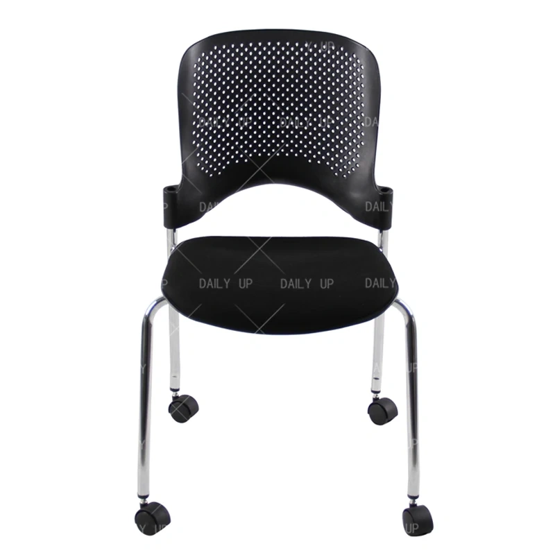 Lightweight Modern Restaurant Chair with Casters Metal Bar Chair Office Reception Chinese Furniture Import,Lightweight Modern Restaurant Chair with Casters Metal Bar Chair Office Reception Chinese Furniture Import,DAILY UP FURNITURE-The professional supplier of School Furniture, Office Furniture, Home Furnirure
