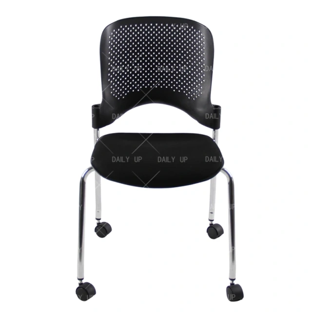 Lightweight Modern Restaurant Chair with Casters Metal Bar Chair Office Reception Chinese Furniture Import,Lightweight Modern Restaurant Chair with Casters Metal Bar Chair Office Reception Chinese Furniture Import,DAILY UP FURNITURE-The professional supplier of School Furniture, Office Furniture, Home Furnirure