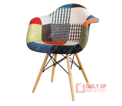 Wholesale Beautiful Fabric Dining Chair with Wood Leg Modern Garden Bedroom Chair for Sale,Wholesale Beautiful Fabric Dining Chair with Wood Leg Modern Garden Bedroom Chair for Sale,DAILY UP FURNITURE-The professional supplier of School Furniture, Office Furniture, Home Furnirure