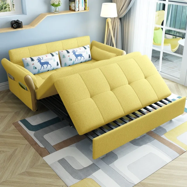 Blue folding  fabric couch living room sofas sofa bed with mattress,Blue folding  fabric couch living room sofas sofa bed with mattress,DAILY UP FURNITURE-The professional supplier of School Furniture, Office Furniture, Home Furnirure