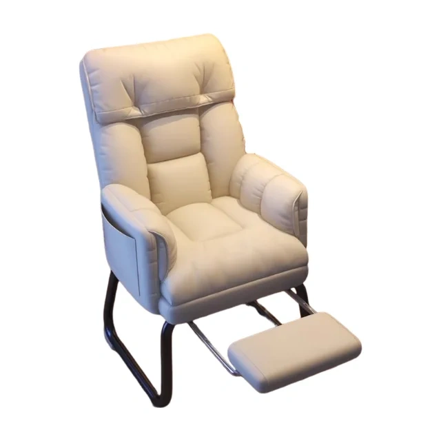 Fixed leg soft ergonomic executive boss chairs  leather office chair with footrest,Fixed leg soft ergonomic executive boss chairs  leather office chair with footrest,DAILY UP FURNITURE-The professional supplier of School Furniture, Office Furniture, Home Furnirure