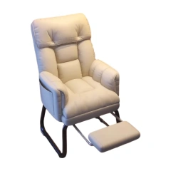 Fixed leg soft ergonomic executive boss chairs  leather office chair with footrest,Fixed leg soft ergonomic executive boss chairs  leather office chair with footrest,DAILY UP FURNITURE-The professional supplier of School Furniture, Office Furniture, Home Furnirure