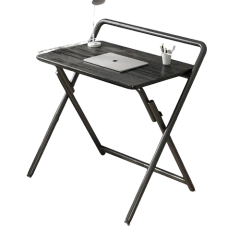 Folding Metal Frame Computer Desk gaming desk space saving office table with Bookshelf,Folding Metal Frame Computer Desk gaming desk space saving office table with Bookshelf,DAILY UP FURNITURE-The professional supplier of School Furniture, Office Furniture, Home Furnirure