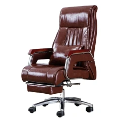 Brown PU Leather Executive Office Chair Swivel Soft Sponge Office Chair with Headrest manager office chair,Brown PU Leather Executive Office Chair Swivel Soft Sponge Office Chair with Headrest manager office chair,DAILY UP FURNITURE-The professional supplier of School Furniture, Office Furniture, Home Furnirure