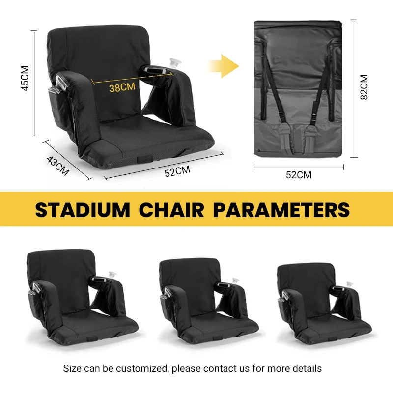 Folding Football Stadium Chair Folding Portable Adjustable Back Outdoor Stadium Chairs,Folding Football Stadium Chair Folding Portable Adjustable Back Outdoor Stadium Chairs,DAILY UP FURNITURE-The professional supplier of School Furniture, Office Furniture, Home Furnirure