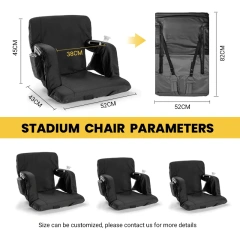 Folding Football Stadium Chair Folding Portable Adjustable Back Outdoor Stadium Chairs,Folding Football Stadium Chair Folding Portable Adjustable Back Outdoor Stadium Chairs,DAILY UP FURNITURE-The professional supplier of School Furniture, Office Furniture, Home Furnirure