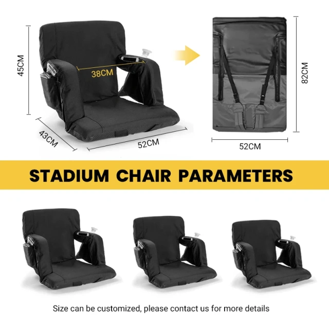 Folding Football Stadium Chair Folding Portable Adjustable Back Outdoor Stadium Chairs,Folding Football Stadium Chair Folding Portable Adjustable Back Outdoor Stadium Chairs,DAILY UP FURNITURE-The professional supplier of School Furniture, Office Furniture, Home Furnirure