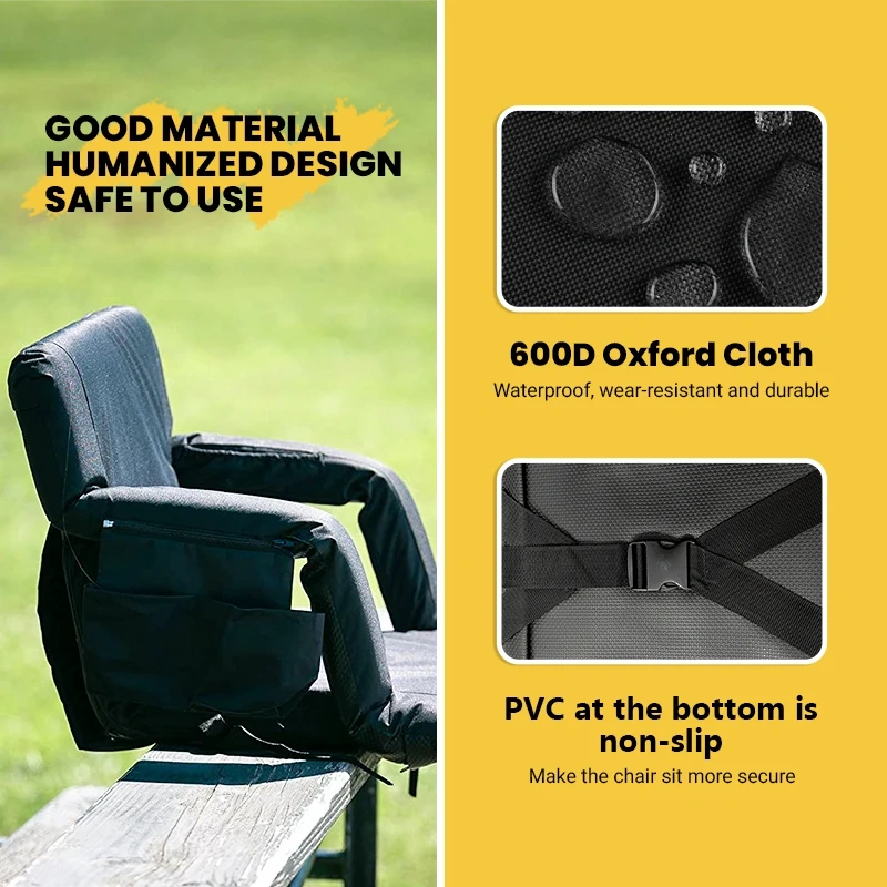 Folding Football Stadium Chair Folding Portable Adjustable Back Outdoor Stadium Chairs,Folding Football Stadium Chair Folding Portable Adjustable Back Outdoor Stadium Chairs,DAILY UP FURNITURE-The professional supplier of School Furniture, Office Furniture, Home Furnirure