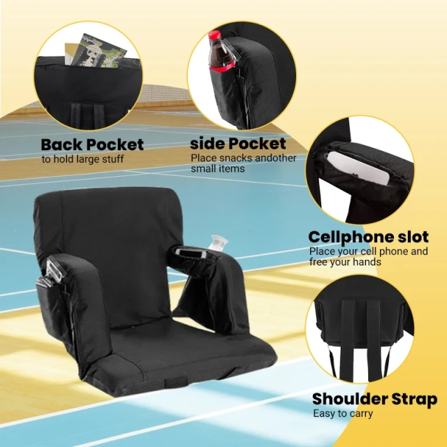 Folding Football Stadium Chair Folding Portable Adjustable Back Outdoor Stadium Chairs,Folding Football Stadium Chair Folding Portable Adjustable Back Outdoor Stadium Chairs,DAILY UP FURNITURE-The professional supplier of School Furniture, Office Furniture, Home Furnirure