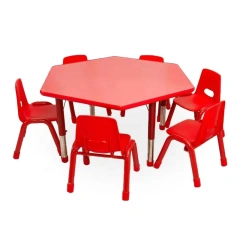 Kindergarten School Furniture Plastic Chair And Desk Set Polygonal children's table,Kindergarten School Furniture Plastic Chair And Desk Set Polygonal children's table,DAILY UP FURNITURE-The professional supplier of School Furniture, Office Furniture, Home Furnirure