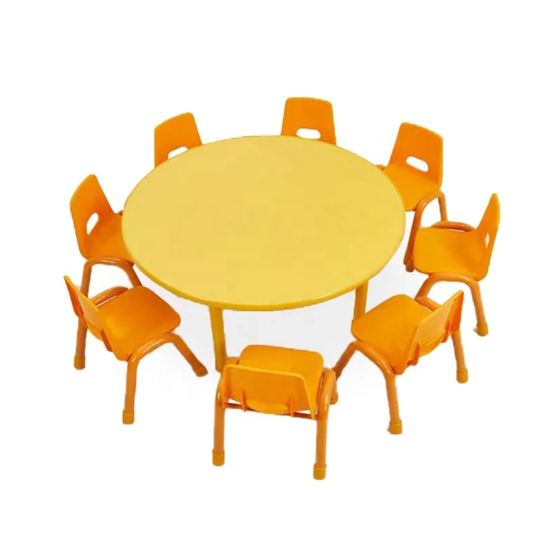 Kindergarten Classroom Furniture  Round Tables Kids Plastic Table And Chair sets,Kindergarten Classroom Furniture  Round Tables Kids Plastic Table And Chair sets,DAILY UP FURNITURE-The professional supplier of School Furniture, Office Furniture, Home Furnirure