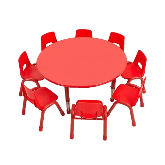 Kindergarten Classroom Furniture  Round Tables Kids Plastic Table And Chair sets,Kindergarten Classroom Furniture  Round Tables Kids Plastic Table And Chair sets,DAILY UP FURNITURE-The professional supplier of School Furniture, Office Furniture, Home Furnirure