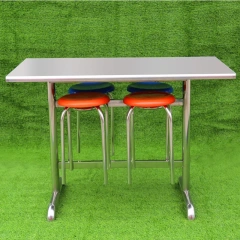 Stainless steel fast food tables and chairs set Fast food tables and chairs School cafeteria restaurant table and chair,Stainless steel fast food tables and chairs set Fast food tables and chairs School cafeteria restaurant table and chair,DAILY UP FURNITURE-The professional supplier of School Furniture, Office Furniture, Home Furnirure