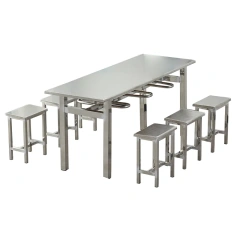 School Cafeteria Dining Table and Chair Set Stainless Steel Dining Table Restaurant chair Set,School Cafeteria Dining Table and Chair Set Stainless Steel Dining Table Restaurant chair Set,DAILY UP FURNITURE-The professional supplier of School Furniture, Office Furniture, Home Furnirure