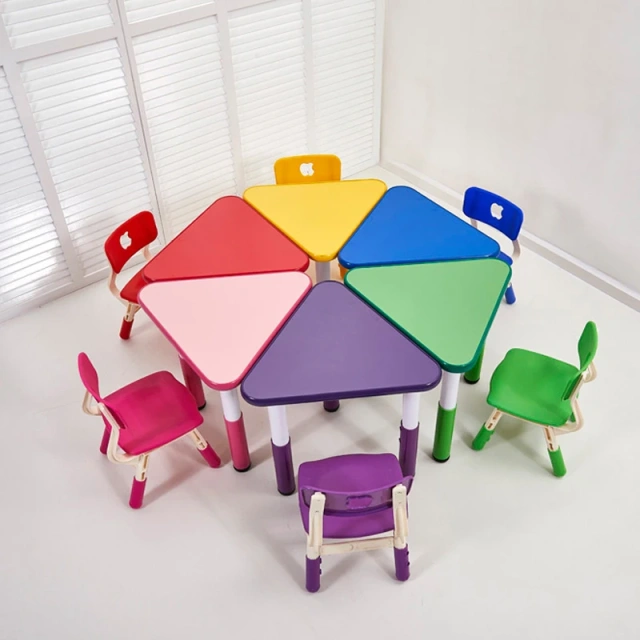 triangular table School Classroom Furniture Tables and Chairs Colorful Kindergarten Desk,triangular table School Classroom Furniture Tables and Chairs Colorful Kindergarten Desk,DAILY UP FURNITURE-The professional supplier of School Furniture, Office Furniture, Home Furnirure