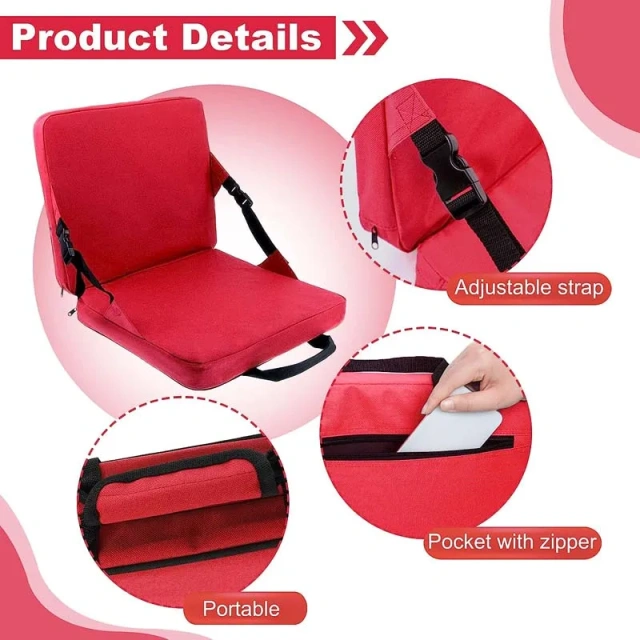 Portable Stadium Seat Cushion Foldable Stadium Seats Lightweight chair Folding Padded Chair,Portable Stadium Seat Cushion Foldable Stadium Seats Lightweight chair Folding Padded Chair,DAILY UP FURNITURE-The professional supplier of School Furniture, Office Furniture, Home Furnirure