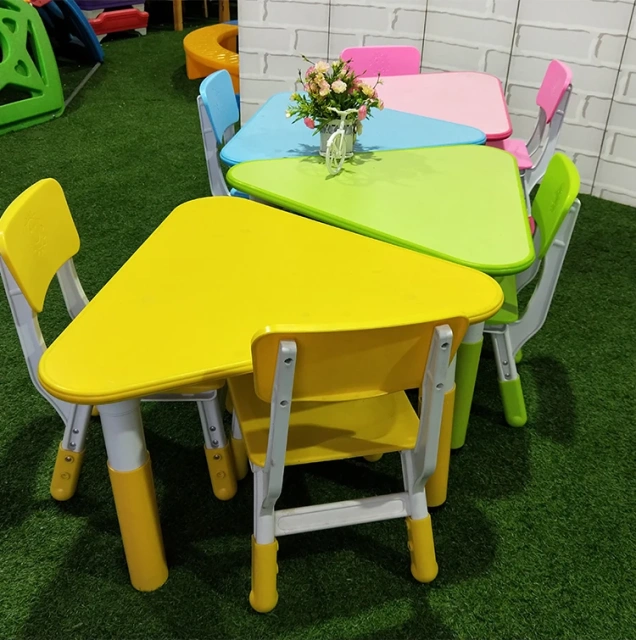 triangular table School Classroom Furniture Tables and Chairs Colorful Kindergarten Desk,triangular table School Classroom Furniture Tables and Chairs Colorful Kindergarten Desk,DAILY UP FURNITURE-The professional supplier of School Furniture, Office Furniture, Home Furnirure