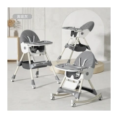 Rocking baby feeding chair 3 in 1 baby feeding portable dining chairs with wheels,Rocking baby feeding chair 3 in 1 baby feeding portable dining chairs with wheels,DAILY UP FURNITURE-The professional supplier of School Furniture, Office Furniture, Home Furnirure
