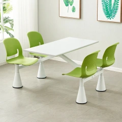Modern Cafeteria table and chair Fast Food Table and Chair Combination School  Staff Dining Hall table and chair,Modern Cafeteria table and chair Fast Food Table and Chair Combination School  Staff Dining Hall table and chair,DAILY UP FURNITURE-The professional supplier of School Furniture, Office Furniture, Home Furnirure