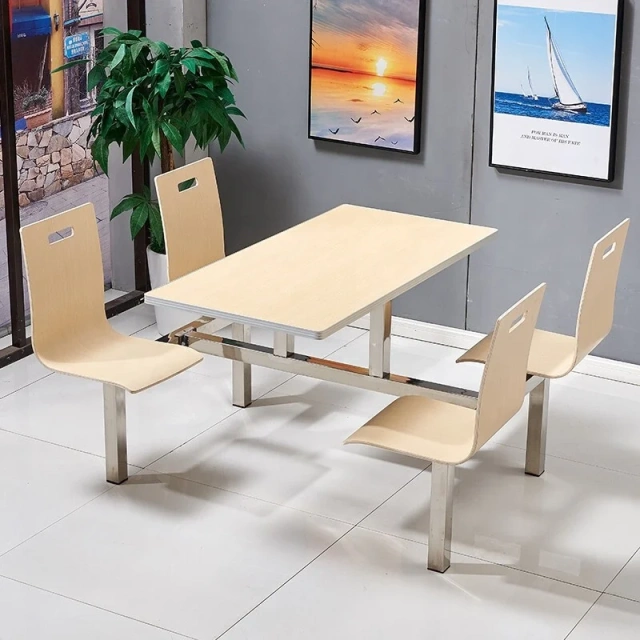 Cafeteria Dining Table and Chairs School Restaurant Stainless Steel Dining Table and Chairs,Cafeteria Dining Table and Chairs School Restaurant Stainless Steel Dining Table and Chairs,DAILY UP FURNITURE-The professional supplier of School Furniture, Office Furniture, Home Furnirure