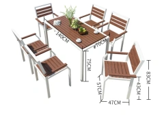 Outdoor Waterproof Rectangular Table and Chairs Set Patio Pool Seaside Leisure Table and Chairs,Outdoor Waterproof Rectangular Table and Chairs Set Patio Pool Seaside Leisure Table and Chairs,DAILY UP FURNITURE-The professional supplier of School Furniture, Office Furniture, Home Furnirure